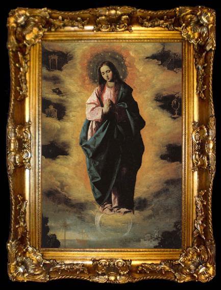 framed  Francisco de Zurbaran Our Lady of the Immaculate Conception, ta009-2